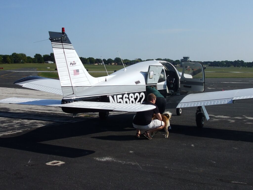 Chris-Roy-Airplane-Dog-Transport