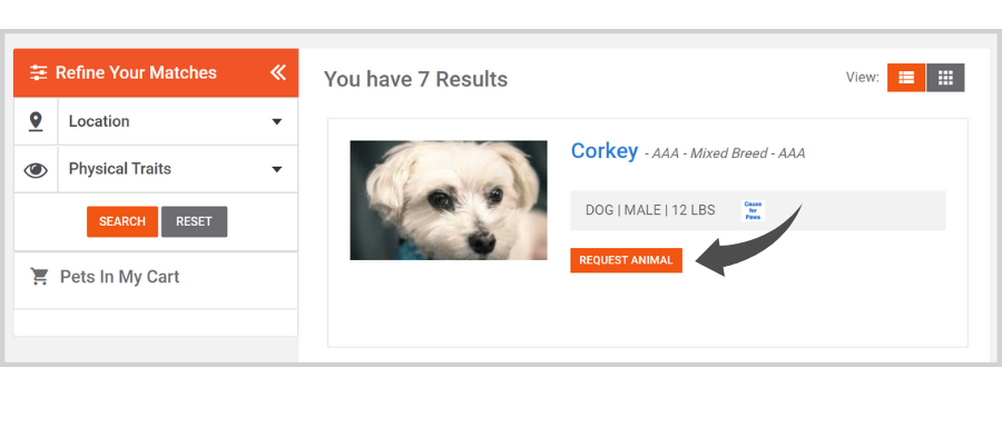 Finding Partners on Doobert: Finding Animals to Transfer In