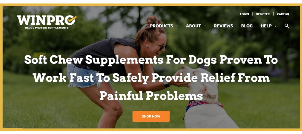 Blood Protein Supplements Proven to Reduce Stress in Dogs | WINPRO