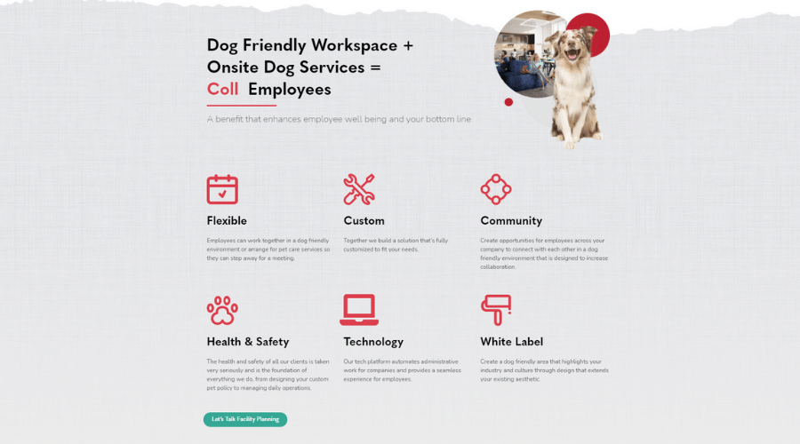 Connected Canine employee benefits of having a dog-friendly workplace