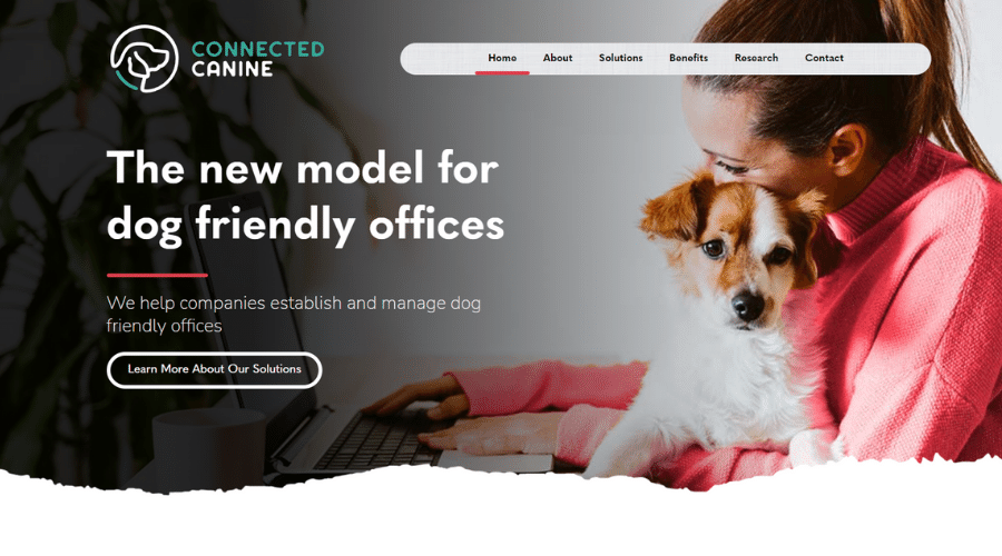 Connected Canine website