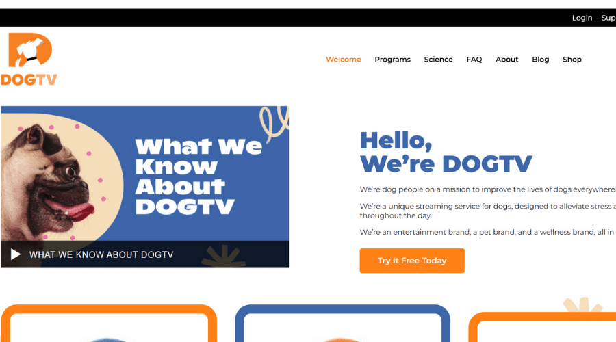 DOGTV channel helps improve dogs lives everywhere