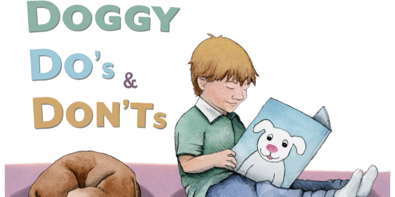 doggy dos and donts children's book teaches dog safety to kids