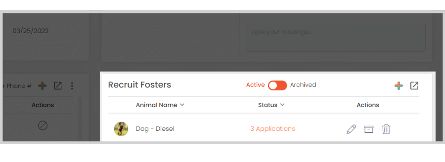 doobert fosterspace module recruit fosters feature